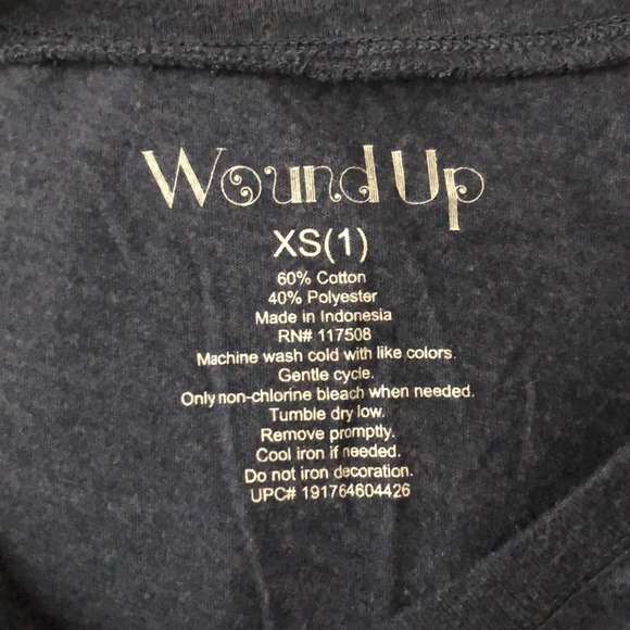 Wound Up Navy NASA tee size XS - Picture 4 of 4